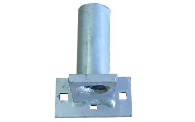 Bauzaun Wandhalter